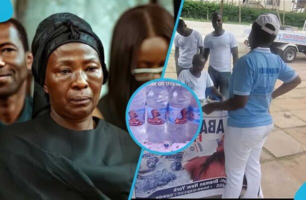 Akosua Serwaa enters business space with branded water, sparks public buzz