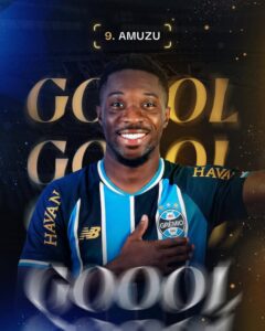 Amuzu scores late to end Grêmio’s winless run