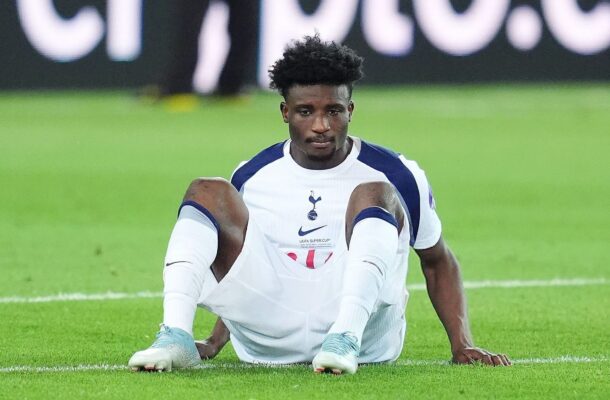 Tottenham coach De Zerbi confirms Kudus’ season is over