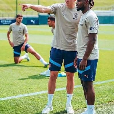 I learnt a lot from him - Semenyo on playing alongside Haaland