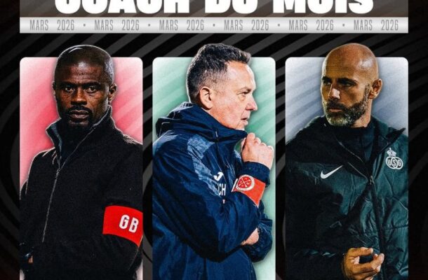 George Boateng nominated for coach of the Month for March