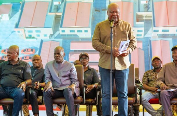 Mahama pledges major roads for Bimbilla under Big Push