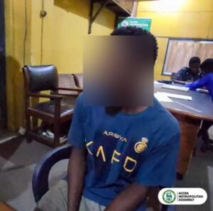 AMA arrests suspect over illegal dumping and extortion at Accra refuse site