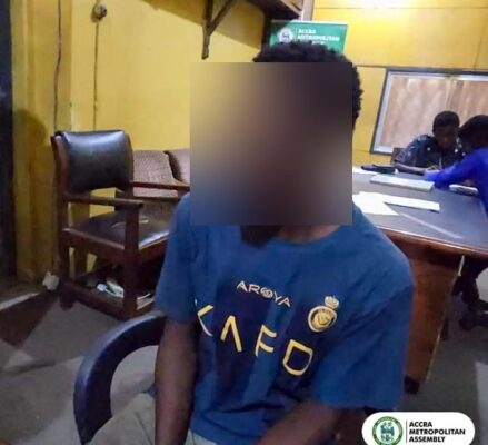 AMA arrests suspect over illegal dumping and extortion at Accra refuse site