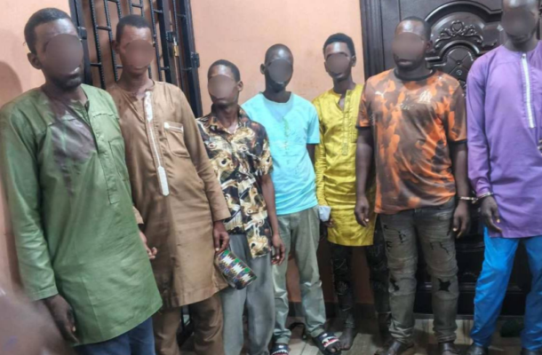 Eight nabbed in Ashanti highway robbery crackdown; one shot dead during raid