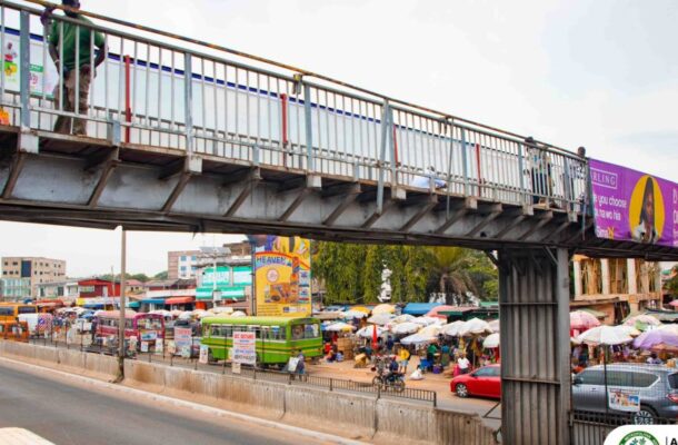 No trading on Kaneshie footbridge after repairs – Says AMA