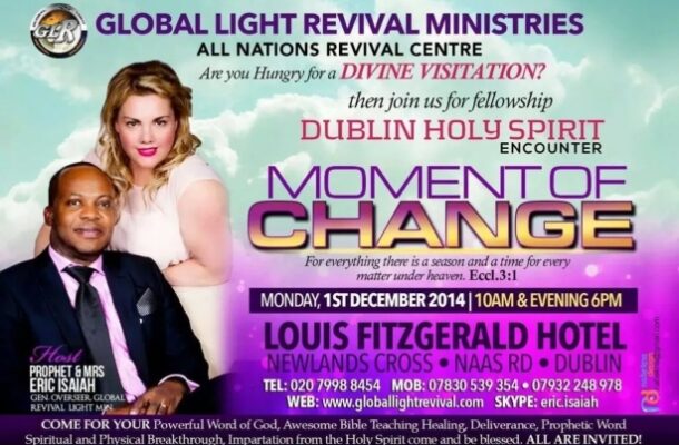 The Ghanaian prophet and the mysterious death of his wife Charmain Speirs