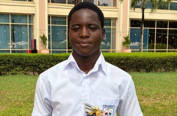 GLOMEF-backed student Raymond Ofosu Agyemang wins Ghana TVET Excellence Award 2026